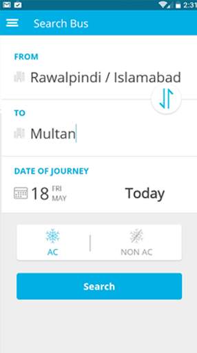eSawari - Buy Bus Tickets Online screenshot 3