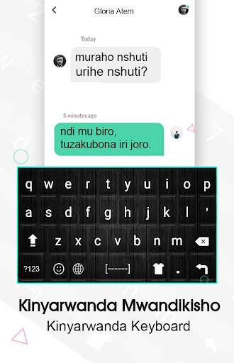 Kinyawrwanda Keyboard: Kinyawrwanda Language Typin स्क्रीनशॉट 2