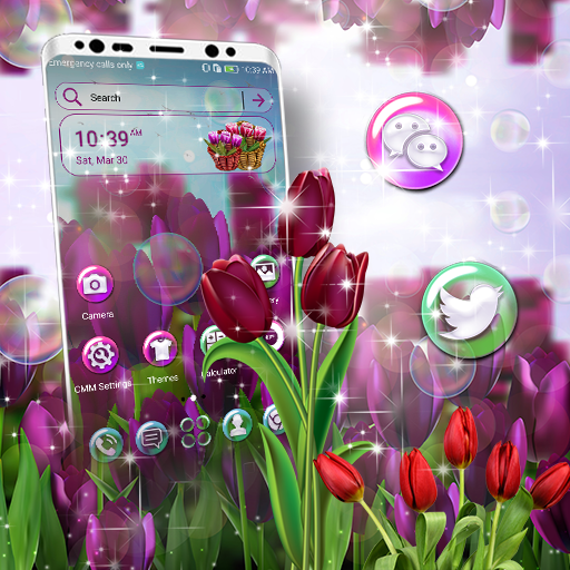 Tulip Flower Launcher Theme icon
