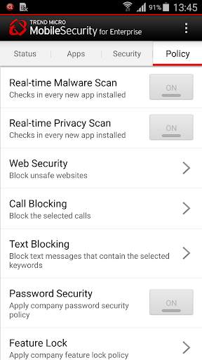 Enterprise Mobile Security screenshot 3