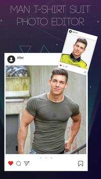 Men T-Shirt Suit Photo Editor screenshot 5