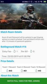 Pubg tournament, Free Fire tournament - Bluezon screenshot 3