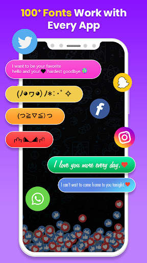 Fonts Keyboard - Emoji, Font स्क्रीनशॉट 1