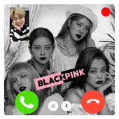 Call Simulator BlackPink - idol BP Fake Video Call icon