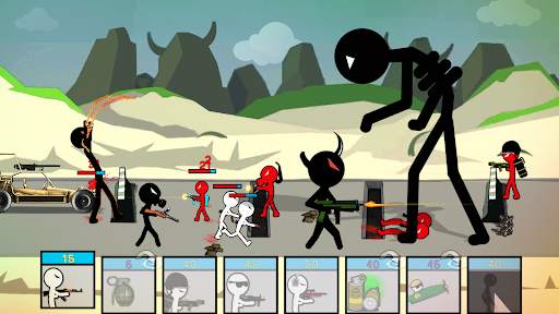 Stickman Trenches: World War 2 screenshot 5