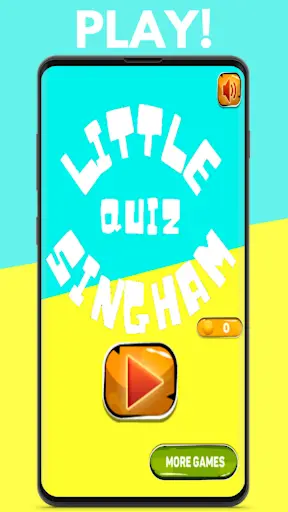 Little Singham Quiz Game screenshot 1