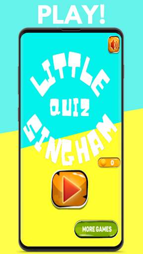 Little Singham Quiz Game screenshot 1