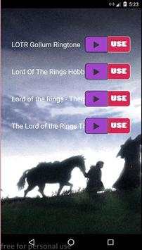 The Lord Of The Rings Ringtones screenshot 2