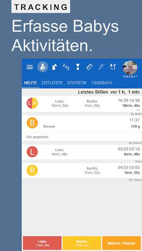 Stillen - Baby Tracker screenshot 1