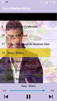 جديد ساسی مانکن بدون اينترنيت - Sasy mankan Songs screenshot 5