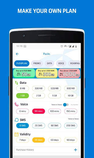 MyTelenor screenshot 2
