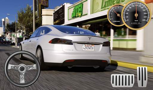 Drive Tesla Model S P100D Eco City screenshot 3