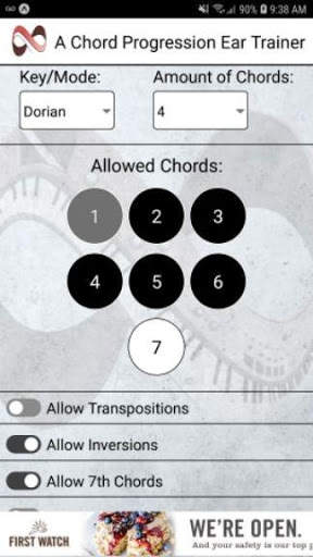 Progression Ear Trainer screenshot 3