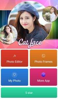 Cat Face - Camera Selfie screenshot 1