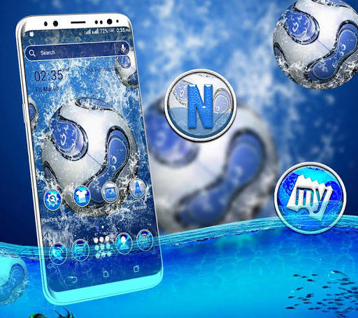 Water Football Launcher Theme screenshot 4