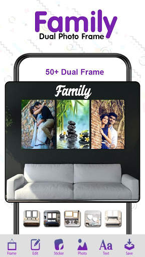 Family Dual Photo Frame screenshot 1