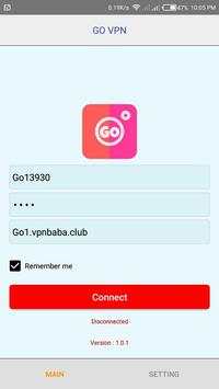 GO VPN screenshot 1