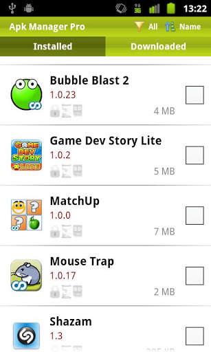 Apk Manager Plus screenshot 1