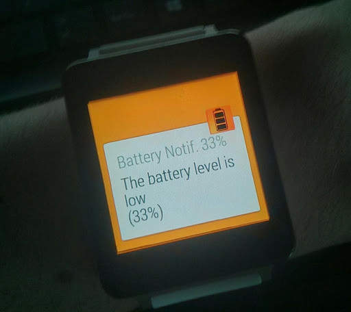 Battery Notifier ( Wear) screenshot 2
