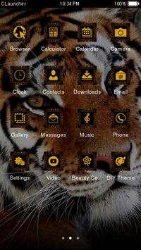Best Animal Tiger Theme screenshot 2