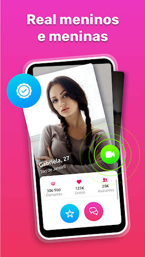 Bate-papo com vídeo Live Video screenshot 3
