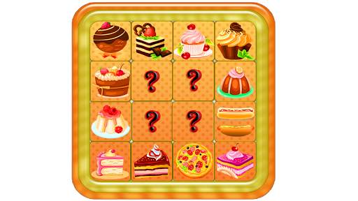Cake memory:match card cute games screenshot 1