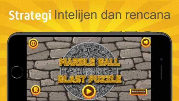 Marmer ledakan bola puzzle screenshot 5