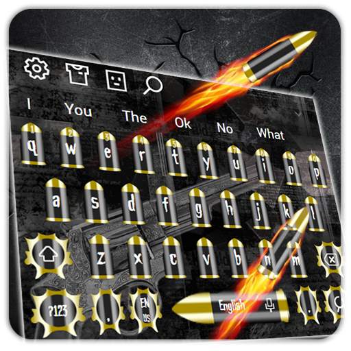 Gun Shooter Keyboard 10001004
