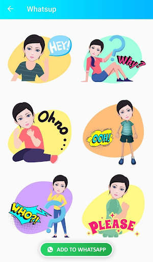 Avatar Sticker for WhatsApp screenshot 8