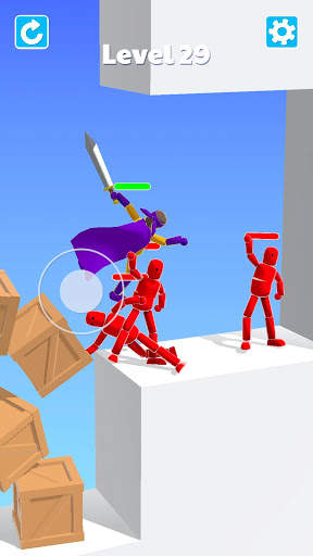 Ragdoll ninja: Imposter hero screenshot 5