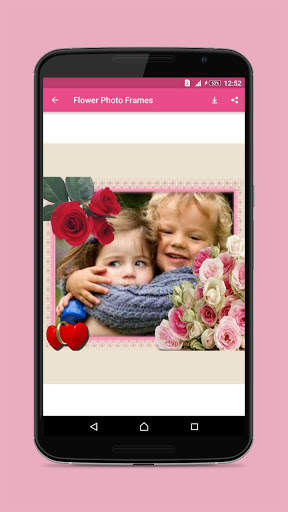 Flower Photo Frame Editor screenshot 1