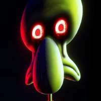 Sinister grany Squidward Mod logo