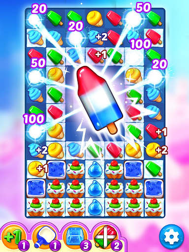 Ice Cream Paradise: Match 3 screenshot 9