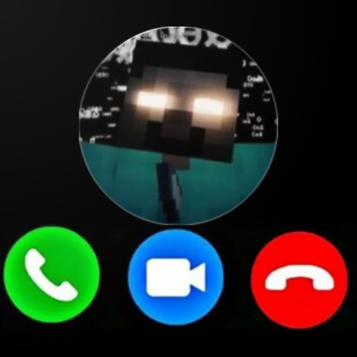 Fake call from herobrine Prank Simulator icon