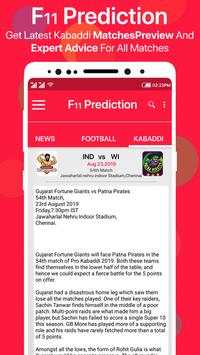 My Possible11 - Prediction For Cricket, Kabaddi screenshot 5