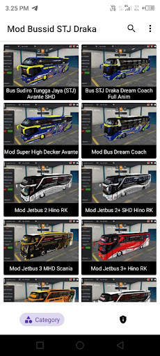 Mod Bussid STJ Draka screenshot 2