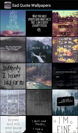 Sad Quote Wallpapers screenshot 1