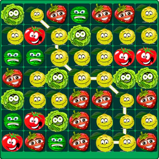 Fruit & Veggies : Link Line Match 3 Puzzle Game 1.5