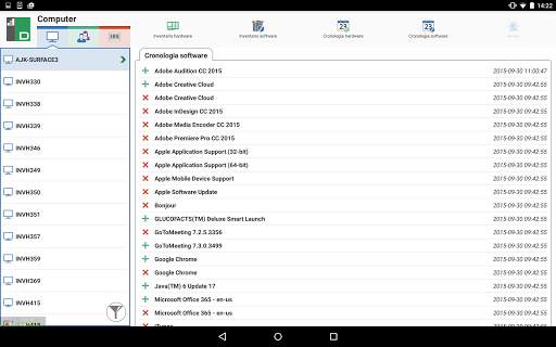 Console Mobile NetSupport DNA screenshot 14