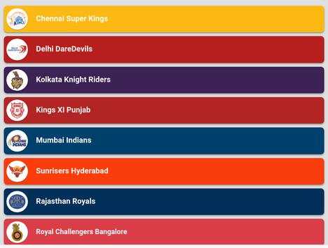 IPL 2018 Cricket - Fixtures ,Scores,Point Tables screenshot 14