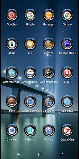 C9 Blue Color Version Icon Pack 3 تصوير الشاشة