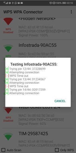 WPS WPA Connector screenshot 2