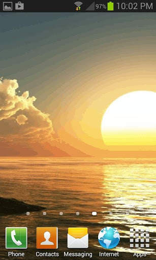 Beach Sunset Live Wallpaper screenshot 2