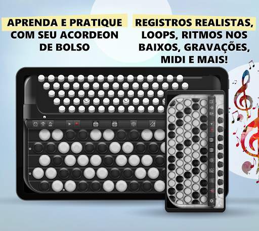Acordeon Cromático de Botões screenshot 9