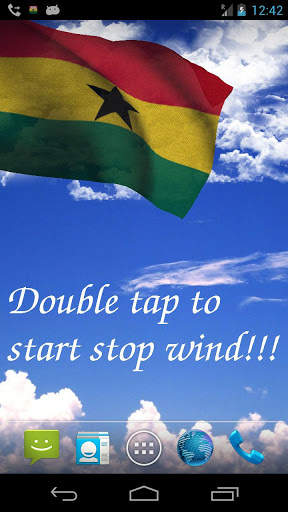 Ghana Flag Live Wallpaper screenshot 2