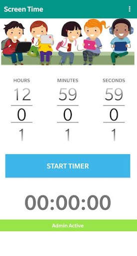 Screen Time Control screenshot 1