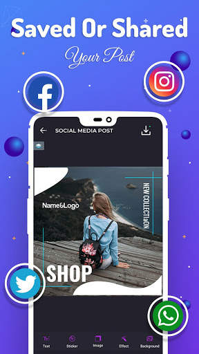 Social Media Post Maker screenshot 4