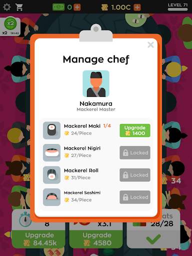 Sushi Bar Idle скриншот 7