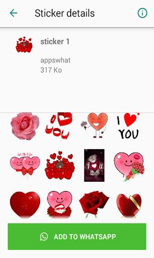 Love Stickers For Whatsapp screenshot 2