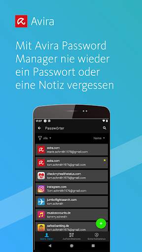 Avira Password Manager screenshot 1